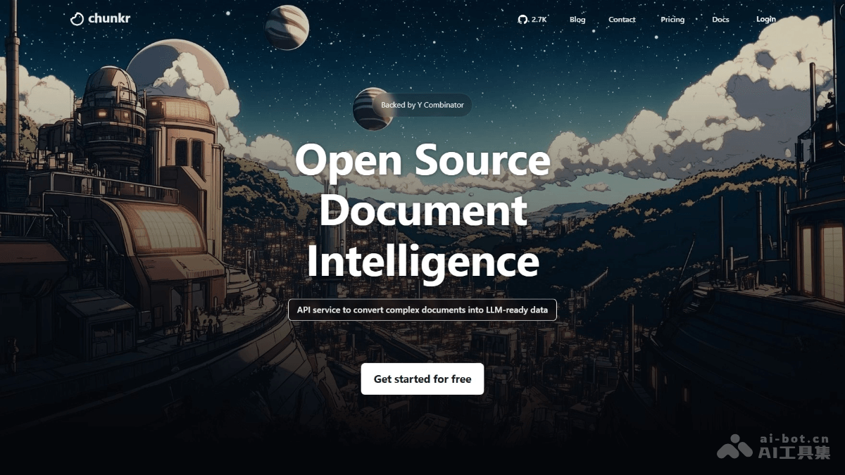 Chunkr – Lumina AI 推出的开源文档处理API